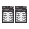 Ardell Faux Mink Lashes 811 False Eyelashes KnotFree Invisiband Natural Wispy Lashes Strips Reusable Fake Lashes 2 Pack