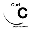 Ellipse Eyelashes 020mm Thickness C Curl Length 11mm Flat Lashes Extensions Individual Volume SoSoft For eyelash Extensi