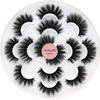 Veleasha Lashes 5D Faux Mink Lashes Fluffy False Eyelashes Volume Eye Lashes Wispy Fake Lashes Eyelashes Dramatic Look 7