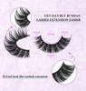 False Eyelashes Russian Strip Lashes Volume Fake Eyelashes Extension DCurly Wispy Handmade Soft Reusable 14 Pairs Lashes