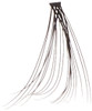 Faux Mink Individuals Long Black