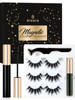 Sikkis Magnetic Eyelashes with Eyeliner Magnetic Eyeliner and Lashes Kit 5D Faux Mink LashesEyelashes Long Reusable Fals