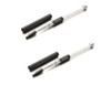 JOSALINAS 2PCS Mascara Brushes Eyebrow Eyelash Brushes Mascara Wands Spooly Applicators Eye Brushes Portable Cosmetic Br