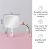 Diane Professional Quality Hand Mirror, Single Sided Hand Held Mirror with Handle for Salon, Barber, Vanity, Grooming, Shaving, and Travel, Medium, 7 online at globaldelivered