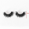 Newcally Lashes 3D Fake Eyelashes 18MM Dramatic Faux Mink Eyelashes Pack 10 Pairs Thick Long Volume False Eye Lashes