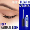 DUO QuickSet Strong Hold Eyelash Lash Glue WhiteClear LatexFree Waterproof Fast Drying Strip Lash Adhesive 018 oz 2 Pack