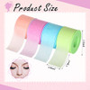 Nuanchu 4 Rolls Lash Tape for Eyelash Extensions Breathable Eyelash Tape for Extensions Adhesive Microporous Lash 098 In
