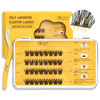 QUEWEL Self Adhesive Eyelashes Kit Press On Lashes Pre Glued Eyelash Clusters Self Stick Cluster Lashes No Glue No Remov