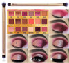 Vsaidi Professional Shader Eyeshadow Brush Makeup Brush Dual Sides Eyeshadow Applicator Soft Makeup Eye Brushes for Eye