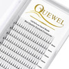 QUEWEL Volume Lash Extensions 3D 010mm C Curl Mix815mm Short Stem Premade Fans Soft Optinal 3D 4D 5D 6D 7D 8D 007010mm C