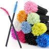1000 Pcs Disposable Eyelash Mascara Brushes Mascara Wand Eyelash Spoolies Brush Applicators Eyebrow Comb for Eye Makeup