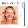 1000 Pcs Disposable Eyelash Mascara Brushes Mascara Wand Eyelash Spoolies Brush Applicators Eyebrow Comb for Eye Makeup
