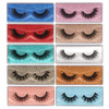 False Eyelashes Wispy 18 mm Natural 3D Faux Mink Lashes Pack 10 Pairs 10 Styles Mixed Soft Reusable Fake Eyelashes Bulk