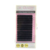 Qeelasee Ellipse Eyelash Extension 020mm C Curl 15mm Flat Individual Eyelashes False Lashes Mink Lashes Extensions