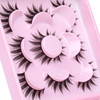 Cosplay Eyelashes Doll Anime Lashes Mink Japanese Spiky Manga Natural False Eyelashes Wispy Long Thick Ruffle Fake Eye L
