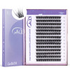 GAQQI Lash Clusters GQ03 False Eyelashes DIY Lash Extensions C Curl 168PCS Cluster Lashes 14MM Wispy and Natural Lash Wi