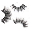 DYSILK Eyelashes Mink Lashes Fluffy Cat Eye Lashes 3 Pairs 6D Mink Lashes Wispy Eyelashes Lashes That Look Like Extensio