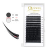 QUEWEL Eyelash Extension Supplies 003 C Curl Mix814mm Classic Individual Lash ExtensionsOptinal 003005007010015020 CD Si