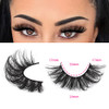 Focipeysa Lashes Mink Fluffy Wispy False Eyelashes 20mm Dramatic Faux Mink Eyelashes D Curl Long Fake Lashes Pack Look L