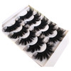 Gmagictobo False Eyelashes Fluffy 25MM Lashes Dramatic Faux 3D Mink Lashes Pack Long Thick Volume CrissCrossed Soft Fals