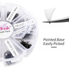 Volume Lash Extensions Mixed Tray 1000 Premade Fans 10D Loose Promade Fans Pointy Base Premade Fans Eyelash Extensions H