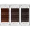 Scala Thickness 010mm C Curl Light BrownDark BrownBlackBrown False lashes Individual Eyelash Extension Natural False Eye