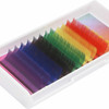 Vayator Color Lashes Thickness 015 D Curl Purple Blue Brown Green Red Yellow Eyelash Extensions Individual Colored Eyela