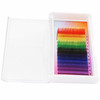Vayator Color Lashes Thickness 015 D Curl Purple Blue Brown Green Red Yellow Eyelash Extensions Individual Colored Eyela