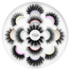 DYSILK Fluffy Lahses Fake Eyelashes False Eyelashes Natural 7 Pairs 6D Lashes 7 Styles Faux Mink Eyelashes Wispy Lashes