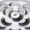 DYSILK Mink Lashes Fluffy Eyelashes False Eyelashes 7 Pairs Lashes Natural Look Fluffy Lashes Strip Lashes 6D Lashes Pac