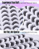 Newcally Lashes False Eyelashes Cat Eyes Wispy Natural Faux Mink Lashes 14 Pairs Pack Light Volume Short Fake Eye Lashes