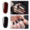 Vishine 2 Colors 15ml Nail Gel Polish Set Black Dark Red Wine Color Soak Off UV LED Varnish Long Lasting Nail Art Classi