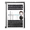 Bodermincer 84 Clusters D Curl Wide Cluster False Eyelash Volume Lashes Natural Eyelashes Set DIY Eyelash Extension 3D E