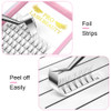 Premade Volume Eyelash Extensions 5DC01016 Short Stem Premade Fans Eyelash Extensions 9 to 20 mm Pre made Lash Fans 3D 5