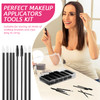 263 Pieces Disposable Makeup Applicators Kit Includes 50 Disposable Eyeliner Brushes 100 Lipstick Applicators Lip Wands