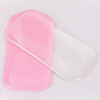Teensery 4 Pcs Rectangle Eyelash Extension Pad Silicone False Lash Eyelash Stand Tray Holder Forehead Sticker for Eyelas