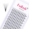Lash Extensions Premade Fans 10D 007 Volume Lash Extensions C Curl 15mm Pointed Base Middle Stem Volume Fans Eyelash Ext