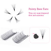 Premade Fans Eyelash Extensions 10D 007 15mm Volume Lash Extensions D Curl Short Stem Premade Lash Fans Eyelash Extensio