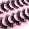 HBZGTLAD New 10 Pairs 3D Mink Lashes False Eyelashes Handmade Wispy Fluffy Long Lashes Natural Eye Makeup Tools Eye Lash