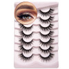 Onlyall Lashes Mink False Eyelashes Natural Wispy Lashes Soft Faux Mink Lashes Fluffy False Lashes 16MM A04