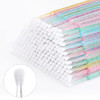 Tbestmax 1000 Pcs Crystal Microbrushes Applicators Disposable Microswabs for Eyelash Extensions Micro Wands Spoolie 5 Co