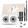 EASITENSION DIY Eyelash Extension 3D Effect Glue Bonded Band Cluster Lashes Individual Lash Clusters Volume Lashes Set A