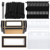175 Pieces Lash Packaging Wholesale Include 30 Empty Eyelashes Packaging Box 30 False Lash Trays 15 Eyelash Tweezers and