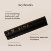 DIME Beauty Eyelash Boost Serum Eyelash Growth Serum for Healthier Longer Thicker Eyelashes 020 oz 6 ml