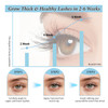 W3W Eyelash Growth Serum for Longer Thicker Lashes Lash Enhancer with Natural Peptides Caffeine Gentle Lash Conditioner