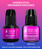 STACY LASH Lightning Speed Eyelash Extension Glue 5ml 017 floz 03 Sec DryRetention 68 WeeksExtra Strong Black AdhesivePr