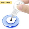 QUEWEL Strong Black Adhesive for Eyelash Extensions 6ml 12 Sec Drying TimeRetention 78 WeeksThe Lash Extension Glue Low