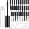 Maitys 30 Pack 10 ml Empty Mascara Tubes with Brush Wand Refillable Eyelash Cream Container Bottle with Funnels Leak Sto