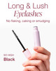 Mineral Fusion So High Extended Length Mascara Black Lengthening Formula For Look of Long Lush Lashes Hypoallergenic Wit
