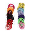 Coobbar 100pcs Women Elastic Hair Ties Band Ropes Ring Ponytail Holder (Red) online at globaldelivered